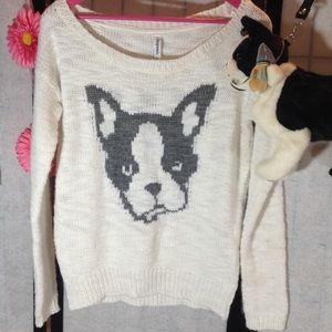 Aeropostale puppy dog sweater